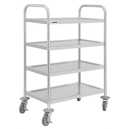 Vogue 4 Tier Clearing Trolley - JB373 - 1