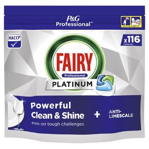 Fairy Professional Platinum Dishwasher Capsules Original 116 Caps (2 Pack) - JD474 - 1