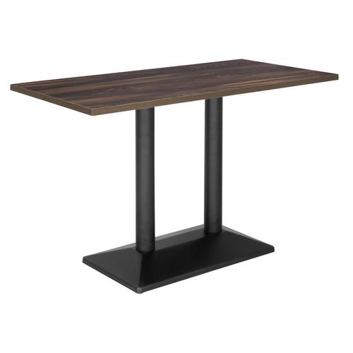 Bolero Indoor Dining Table Dark Wood 1200mm - JB843 - 2