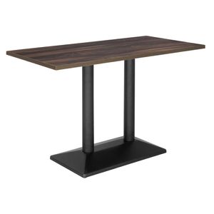 Bolero Indoor Dining Table Dark Wood 1200mm - JB843 - 3