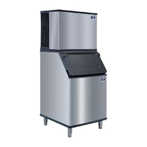 Manitowoc MYT1000A Modular Half Dice Ice Machine 445kg + 195kg Storage Bin - JE921 - 1