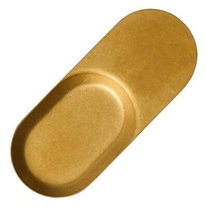 Les Essences Flat Handled Tasting Spoons Vintage Gold 85mm (12 Pack) - JF706 - 1