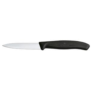 Victorinox Swiss Classic Paring Knife Straight Pointed Black 19cm (Pack 2) - JK090 - 1