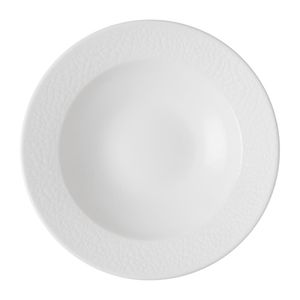 Churchill Viana Rimmed Bowls White 249ml (12 Pack) - JF608 - 1