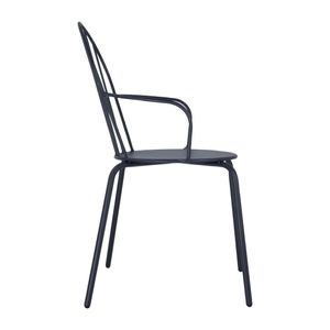 Bolero Adeline Arm Chairs Slate Blue (4 Pack) - HZ358 - 3