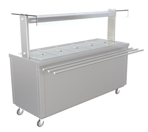 Parry Flexi-Serve Hot Top With Dry Bain Marie Top - FS-HB5 - 1