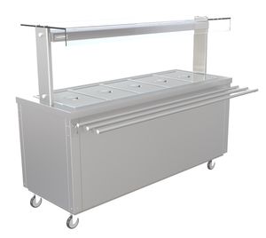 Parry Flexi-Serve Hot Top With Dry Bain Marie Top - FS-HB5 - 1