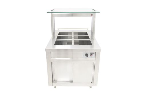 Parry Flexi-Serve Hot Top With Wet Bain Marie Top - FS-HBW2 - 1
