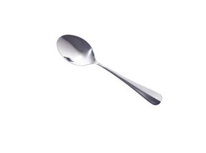 Genware Baguette Dessert Spoon 18/0 (Dozen) - DS-BA - 1