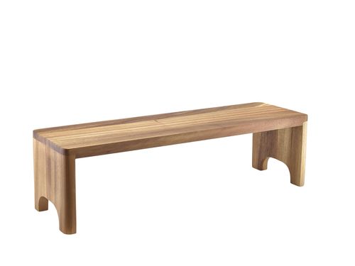 GenWare Acacia Wood GN Buffet Riser GN 2/4 15cm (H) - RSR-WGN24 - 1