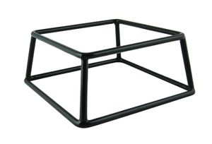 Genware Black Anti-Slip Buffet Riser 18 x 8cm - RSR-WBK08 - 1