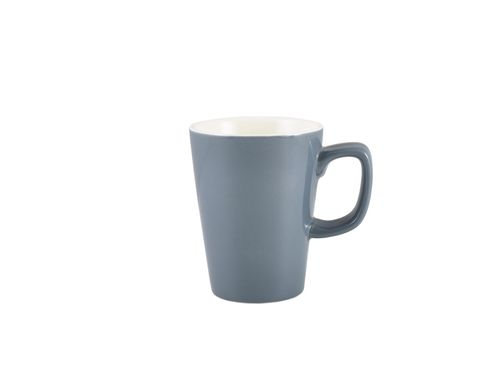 Genware Porcelain Grey Latte Mug 34cl/ 12oz (Pack of 6) - 322135G - 1