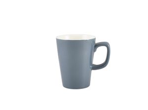 Genware Porcelain Grey Latte Mug 34cl/ 12oz (Pack of 6) - 322135G - 1