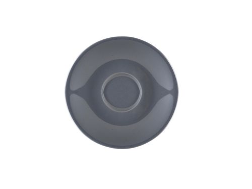 Genware Porcelain Grey Saucer 16cm/ 6.25 (Pack of 6) - 182115G - 1