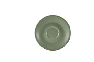GenWare Porcelain Matt Sage Saucer 12cm/ 4.75 (Pack of 6) - 182112MSG - 1