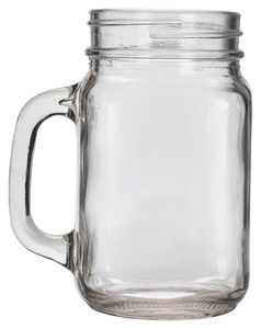 Genware Glass Mason Jar 64.5cl/ 22.7oz (Pack of 6) - MAS680 - 1
