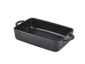Forge Stoneware Rectangular Dish 16 x 10.5 x 4cm (Pack of 6) - CT-RC16 - 1