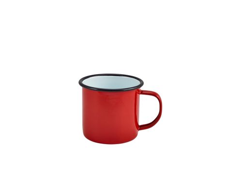 Enamel Mug Red 36cl/ 12.5oz (Pack of 12) - 50018RED - 1