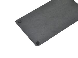 Genware Natural Edge Slate Platter 25 X 13cm (Pack of 6) - SLTN-2513 - 3