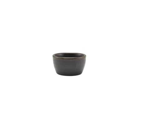 Terra Porcelain Black Ramekin 45ml/ 1.5oz (Pack of 12) - RAM-PBK1 - 2