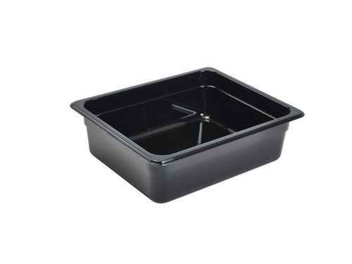 1/2 -Polycarbonate GN Pan 100mm Black - PCB12-100 - 3