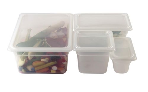 1/6 Polypropylene GN Lid Clear (Pack of 6) - PP16-LID - 4