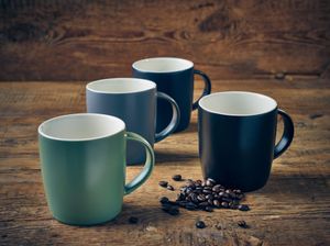GenWare Porcelain Matt Sage Cosy Mug 35cl/ 12.3oz (Pack of 6) - 322139MSG - 3