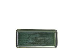 Terra Porcelain Aqua Green Narrow Rectangular Platter 31 x 14cm (Pack of 6) - NR-PAG30 - 1