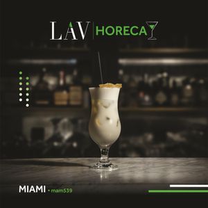 Miami Hurricane Cocktail Glass 39cl/ 13.75oz (Pack of 6) - MAM539KF - 3