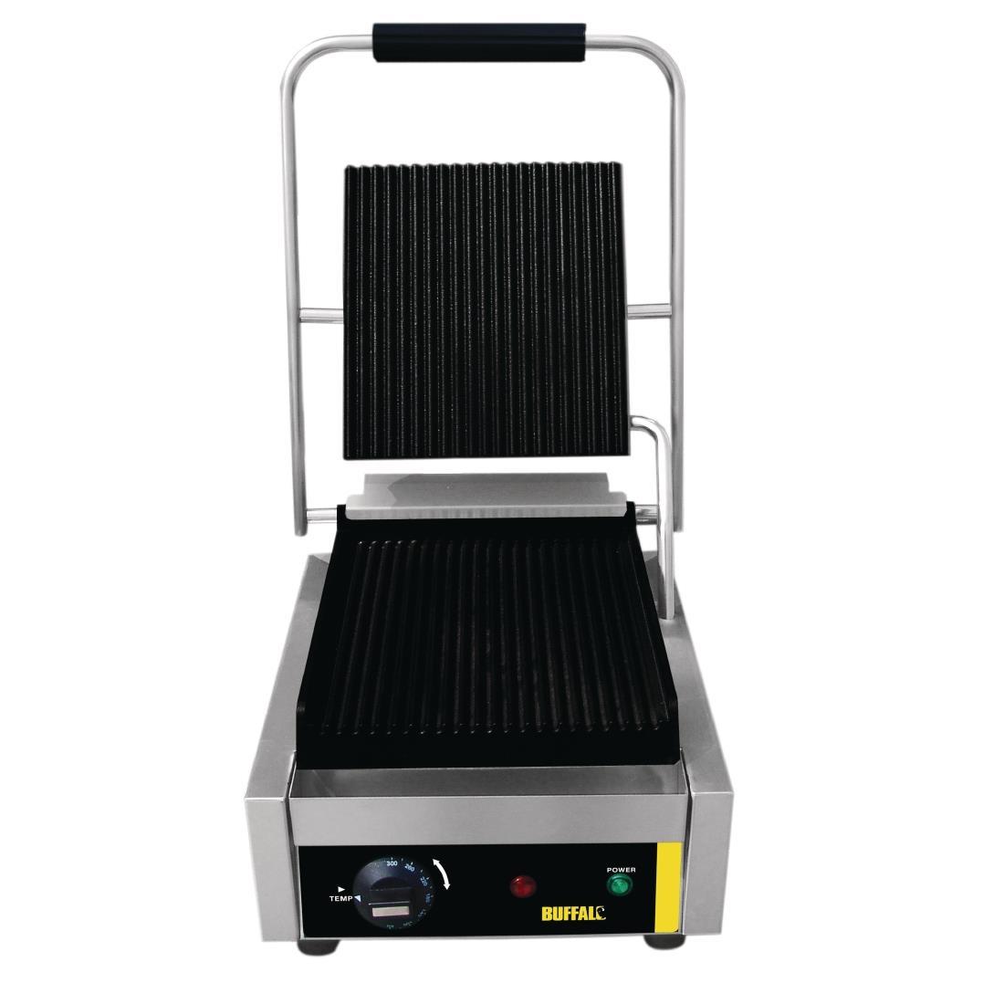 Buffalo Bistro Single Contact Grill - CD474 - 1