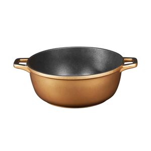 Pujadas Bronze Cast Aluminium Deep Casserole 280mm - 1