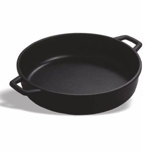 Pujadas Diameter320mm Black Series Shallow Casserole without Lid - 1