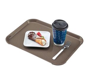 Cambro Dessert Tan Fast Food Tray 450x350mm - 1