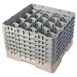 Cambro H298mm Beige 20 Compartment Camrack - 1