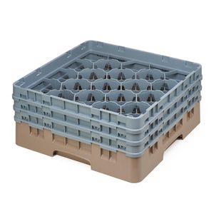 Cambro H174mm Beige 20 Compartment Camrack - 1