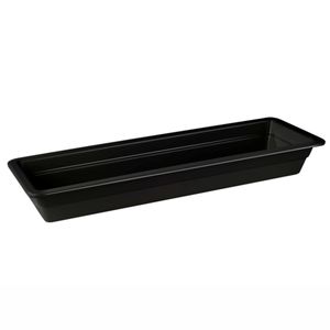 Pujadas 2/4 Black Melamine Container 65mm *Clearance - 1