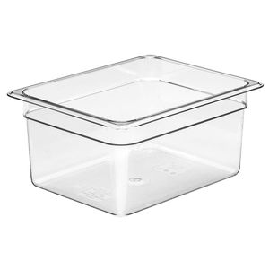 Cambro 150mm Deep 1/2 Clear Polycarbonate GN Pan - 1