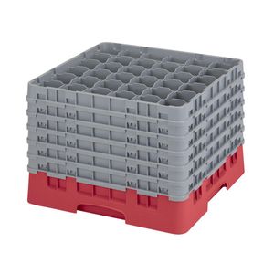 Cambro H320mm Red 36 Compartment Camrack - 1