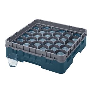 Cambro H92mm Teal 30 Compartment Camrack - 1