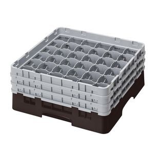 Cambro H174mm Brown 36 Compartment Camrack - 1
