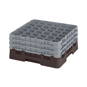 Cambro H196mm Brown 36 Compartment Camrack - 1