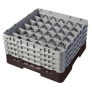 Cambro H215mm Brown 36 Compartment Camrack - 1