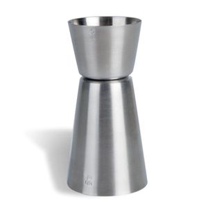 Pujadas Diameter40 x H85mm Chrome Cocktail Jigger - 1
