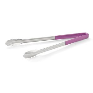 Vollrath Tan One-piece Kool-Touch Utility Grip Tong 406mm - 3