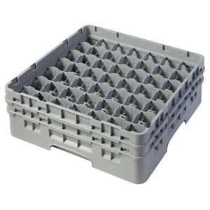 Cambro H133mm Grey 49 Compartment Camrack - 1