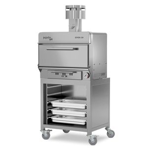 Pujadas Essential 30kg Stainless Steel Charcoal Oven - 1