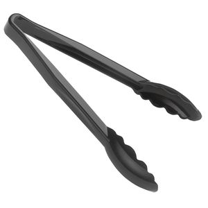Cambro Black Scallop Grip Tong 230mm - 1