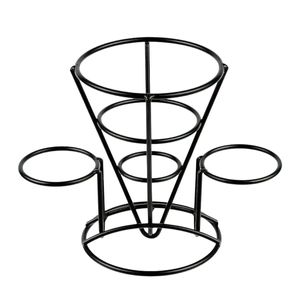 Pujadas Cone Basket with 2 Ramekin Holders - 1