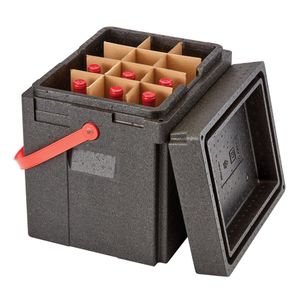 Cambro GoBox™ Beverage & Bottle Box w/Carrying Strap - 3