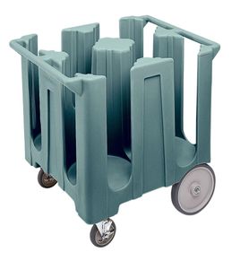 Cambro Standard Slate Blue Non-Adjustable Dish Caddy - 1